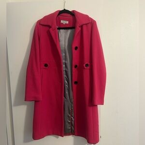 Calvin Klein Women's Bright Pink Coat